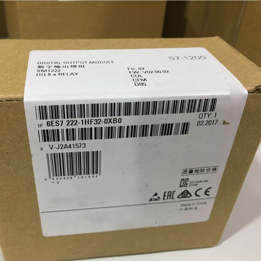 6Es7222-1Hf32-0Xb0 S7-1200 Uscita Digitale Sm 1222 8 Do 6 Es7 Muslimnuovo In Scatola