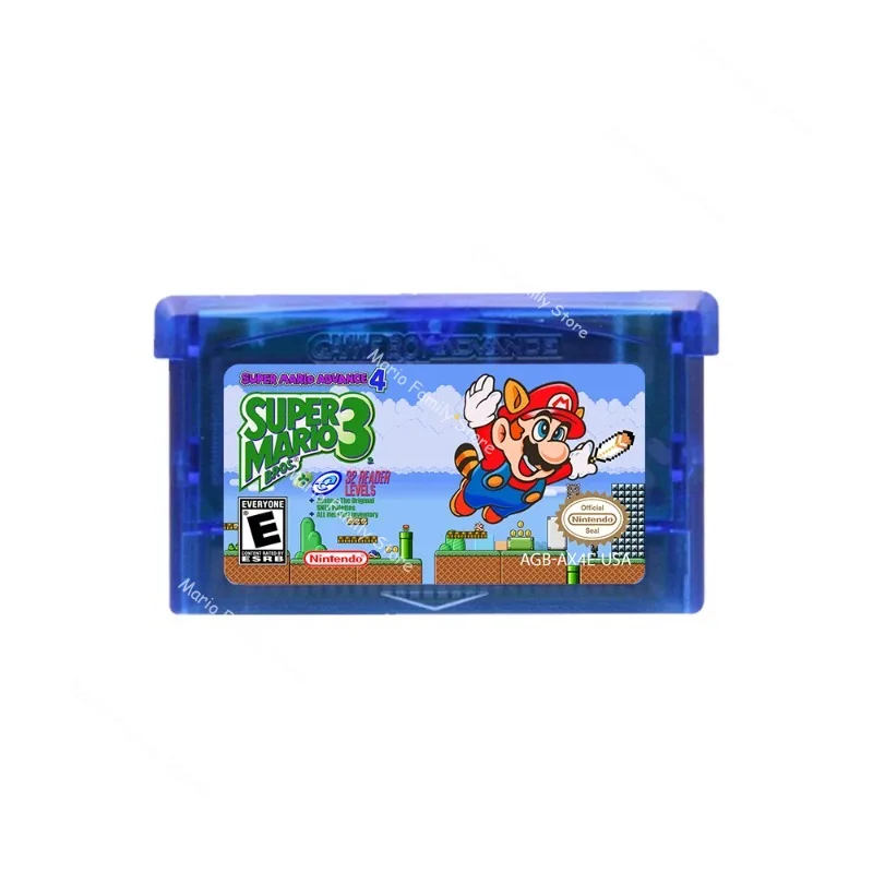 Super Mario Bros GBA Series 32-bit Video Game Cartridge Console Memory Card  Enhanced Graphics Unlock E-reader Levels English Lag - AliExpress