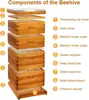 Langstroth Complete Beehives Starter Kit Includes 2 Deep Brood Box and 2 Medium Super Box 1