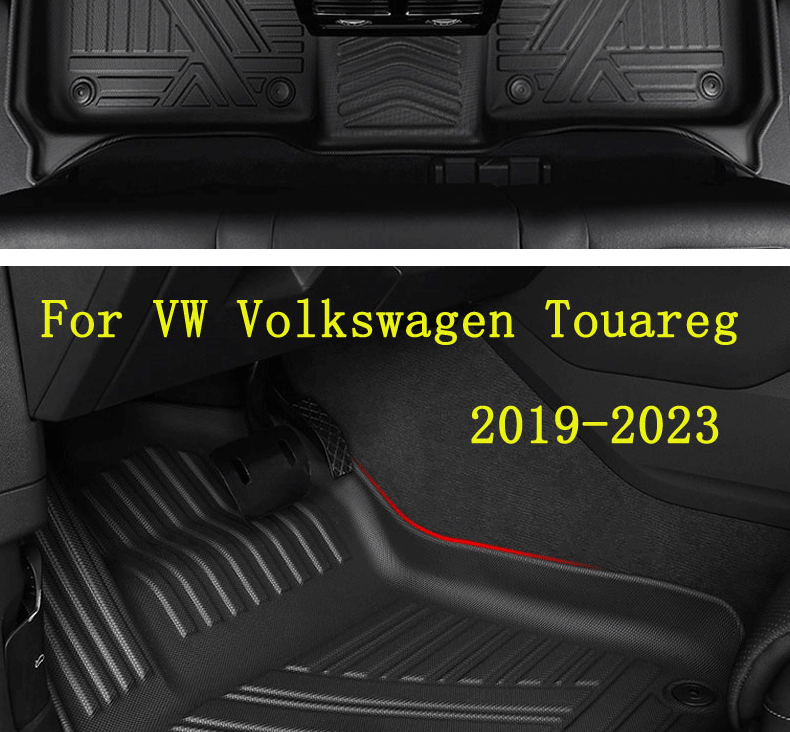 Lhd Car Floor Mats For Vw Volkswagen Touareg 2019 2021 2022 2023 Tpe  Left-hand Drive Automatic Car Floor Mats Carpet Accessories - Floor Mats -  AliExpress