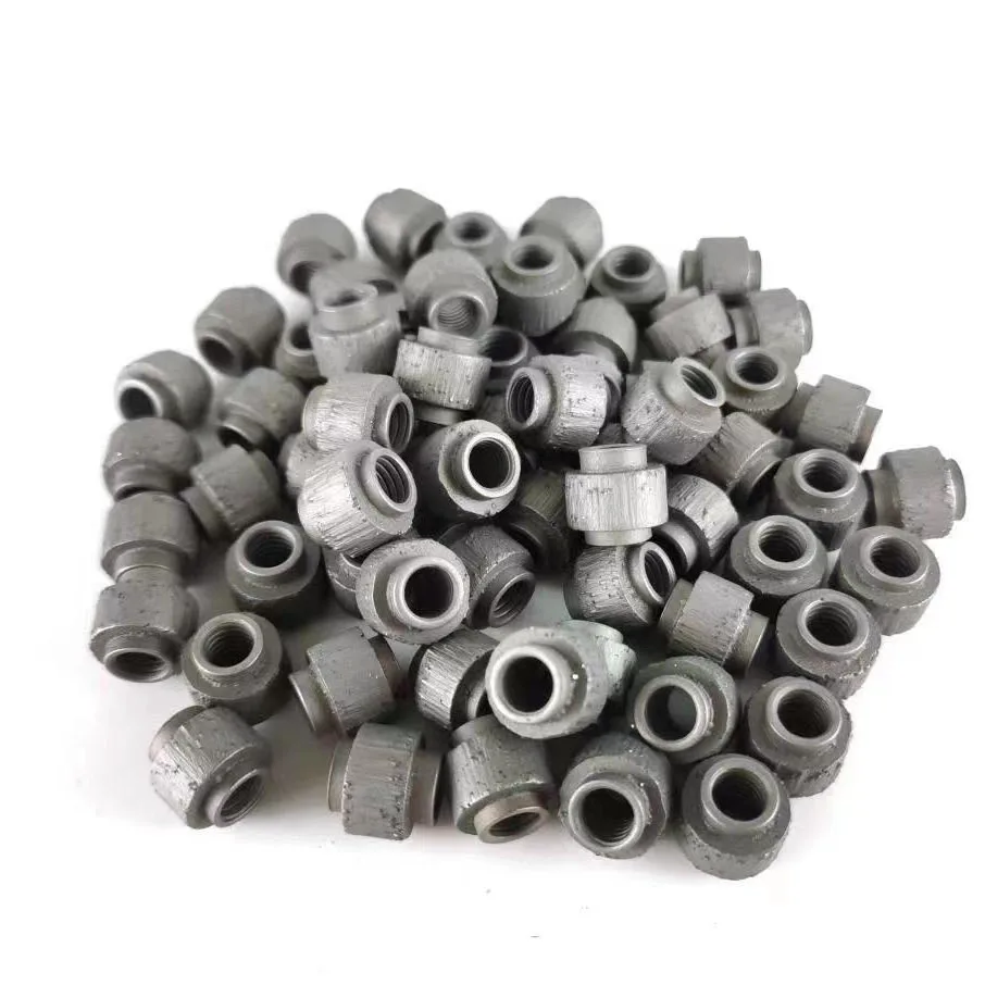 D11.5 Brazed Diamond Wire Beads Per Cemento, Marmo, Calcare Estrazione 500 Pz/Set