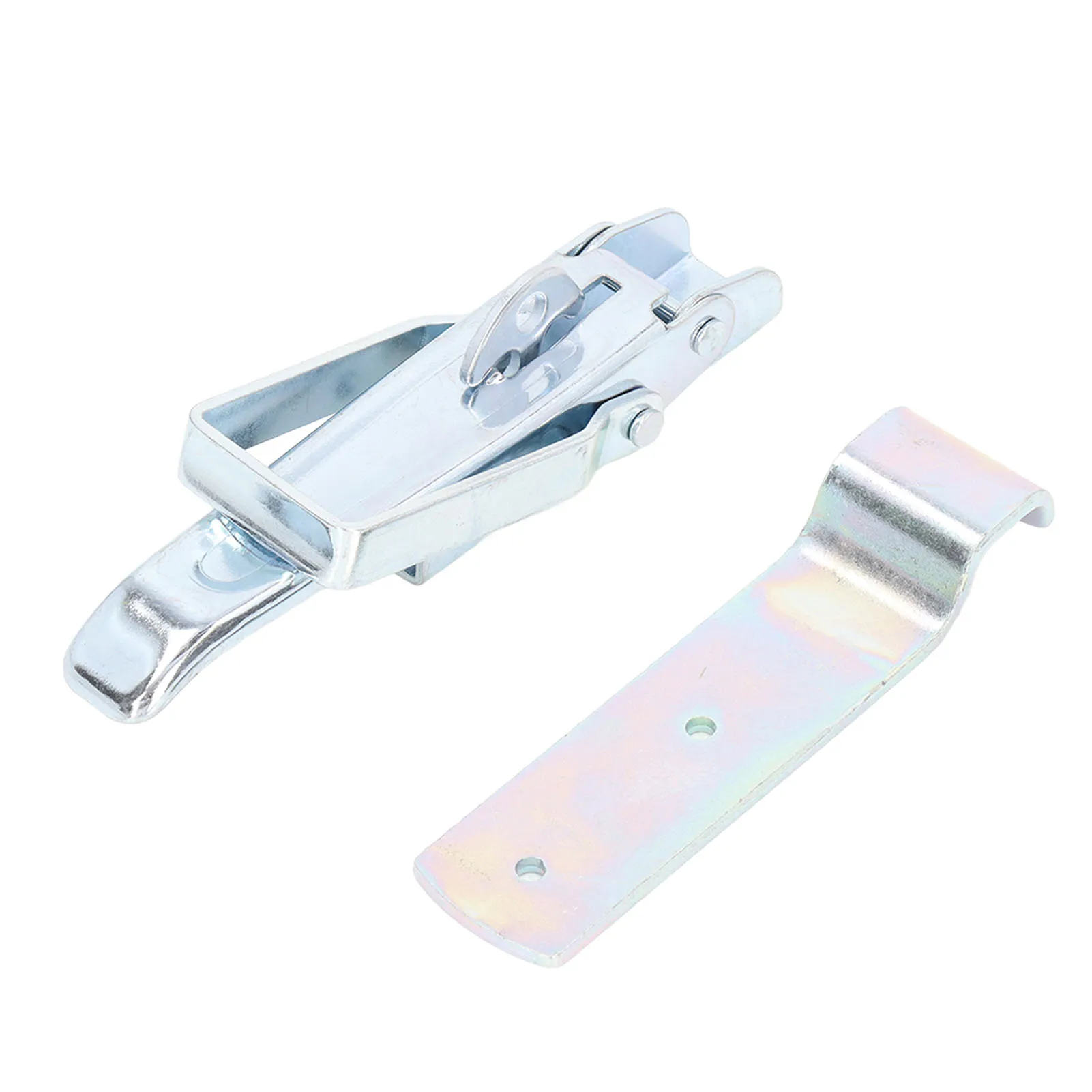 Toggle Clamp Trailer Trailer Door Heavy Duty Over Centre Body Clamp with Catch Plate for RVs Campervans