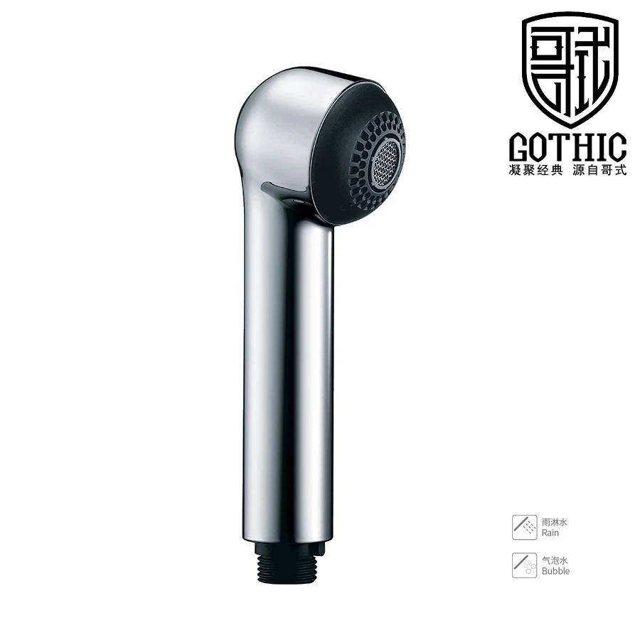 

Готическая ванная комната ручной душ двухфункциональная хромированная насадка для душа раковина ручной маленький спринклер распылитель для туалета