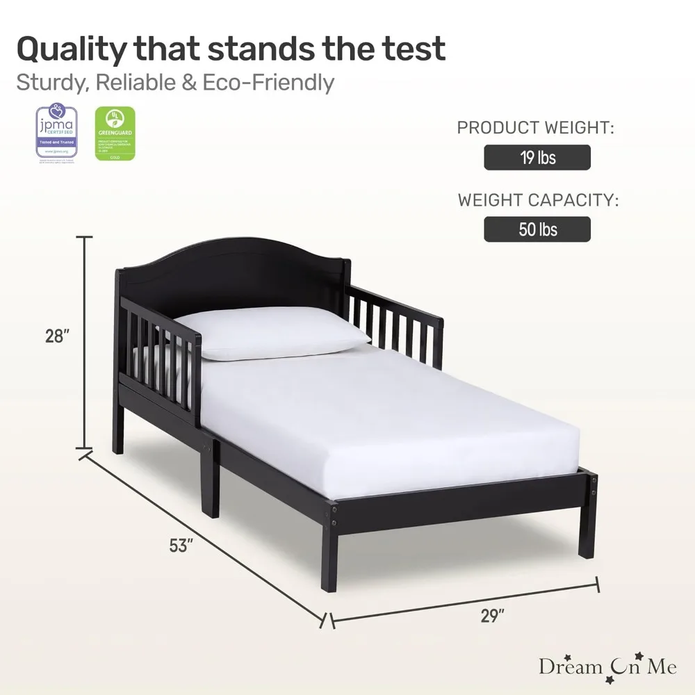 Black Pine Toddler Bed 3