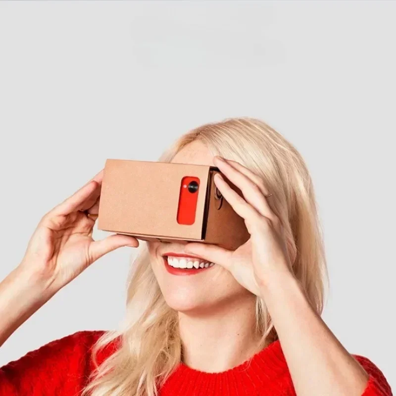 Google Cardboard Goggles Realidad Virtual 1pc Google Cardboard 3D