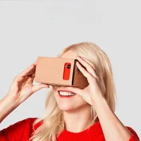 1pc Google Cardboard 3D Vr Virtual Reality Glasses For Android or Phone NEW VR Model DIY Transform Your Device Into a Big Screen - Image 6