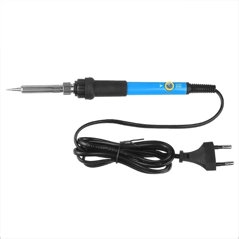 

Adjustable Temperature Electric Welding Tool 60W New US/EU Iron Solder Rework Station Heat Pencil Tips Repair Portable