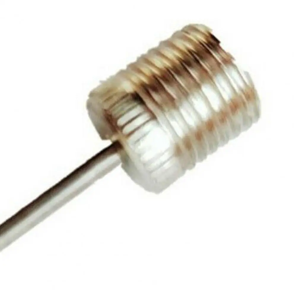10Pcs Inflating Pins Standard Portable Anti-rust Compact Size Durable Convenient Metal Ball Air Pump Needles For Footballs ball inflating needle