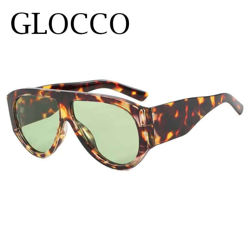 Luxury Oversized Pilot Sunglasses with Windproof Trendy Shades