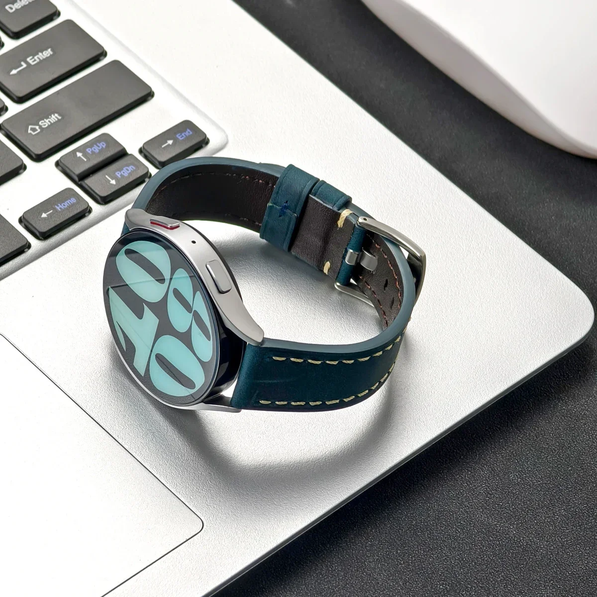 Premium Leather Quick Release Wristband Strap