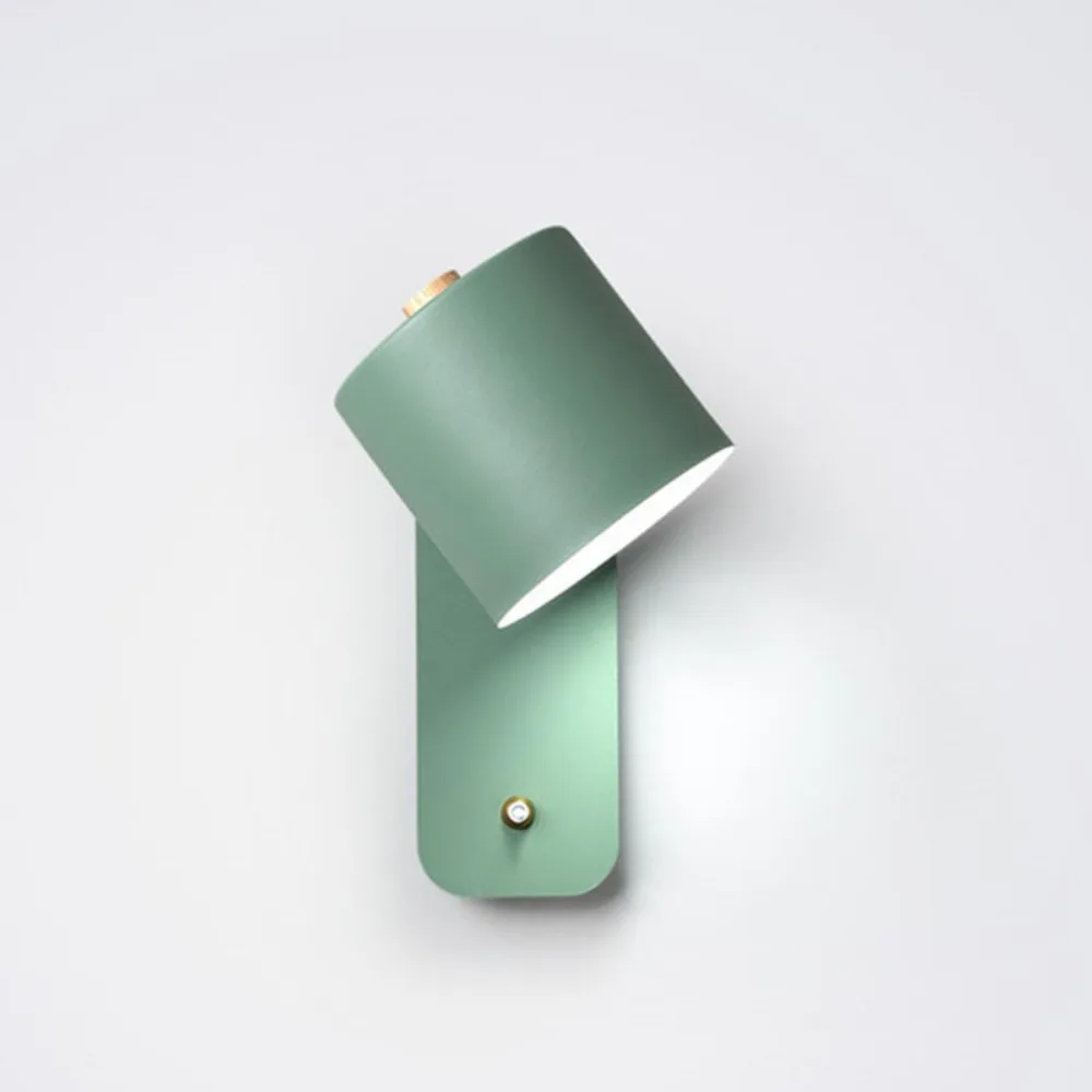 

Adjustable Angle Wall Light For Bedside Corridor Living Room Modern Simple Style LED Wall Lamp Sconce with Knob Switch Stair