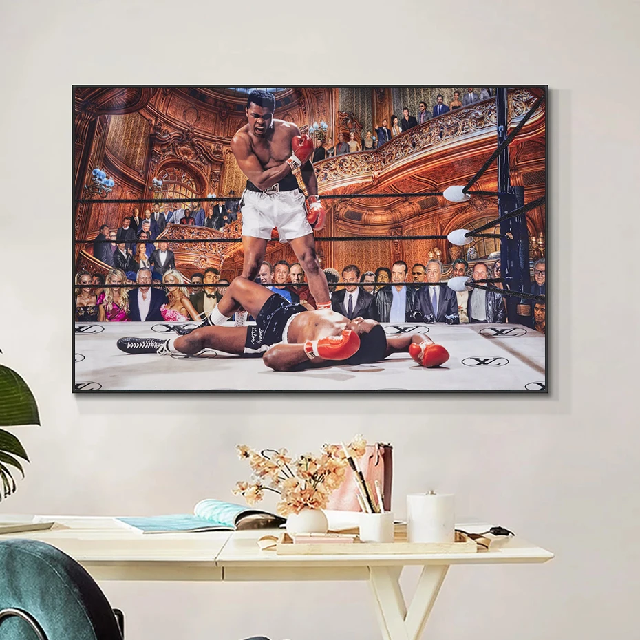 Buy Custom Logo and Brand Printing on Boxing Ring Canvas, Sideskirts, Rope  Covers, Corner Cushions for Boxing, Wrestling, Muay Thai, Kick Boxing  Online in India - Etsy