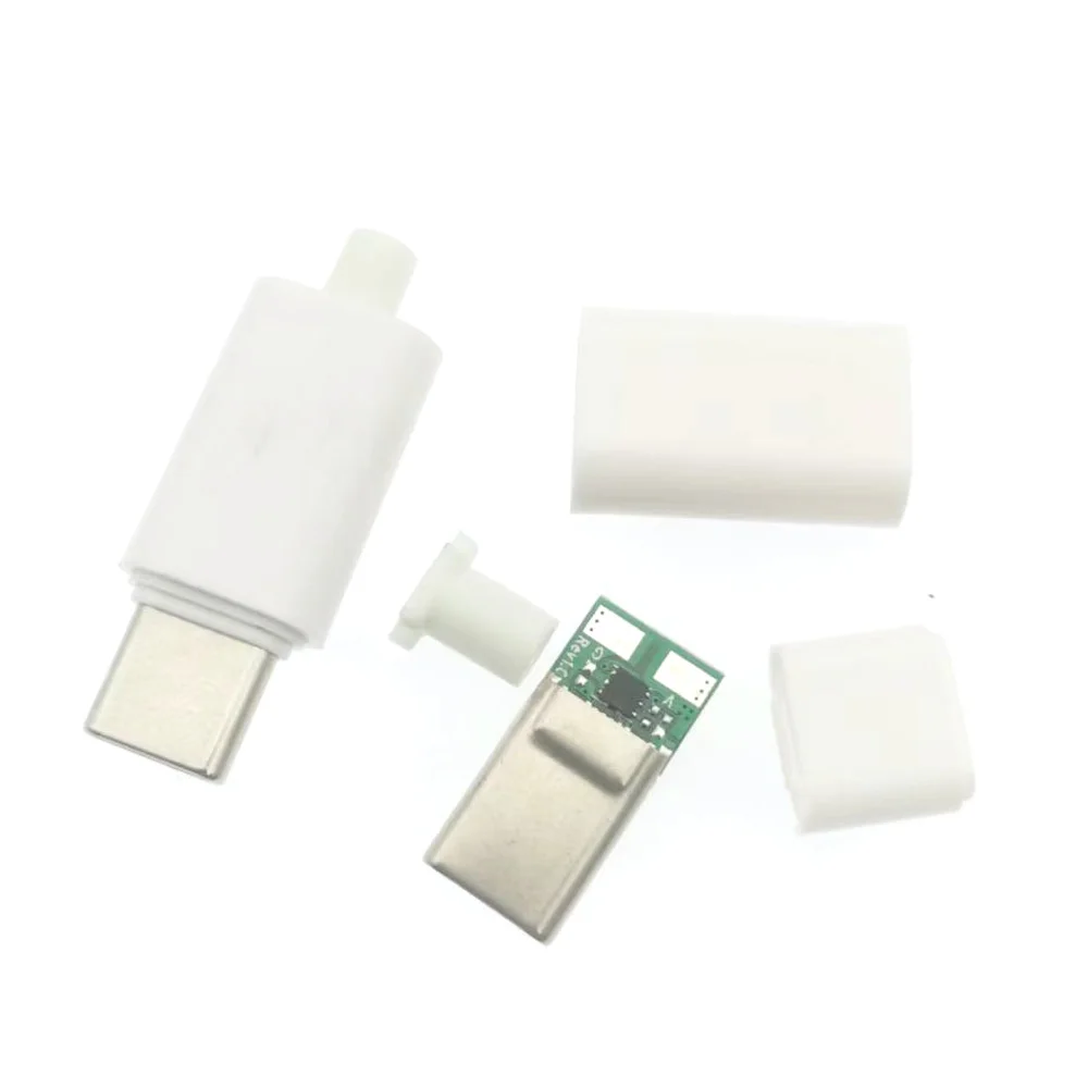 

PD240W fast charging 5A 20V 16P dual Type C DIY Solder Plug Connector Socket PC Board Cable Accessories Suitable for laptops
