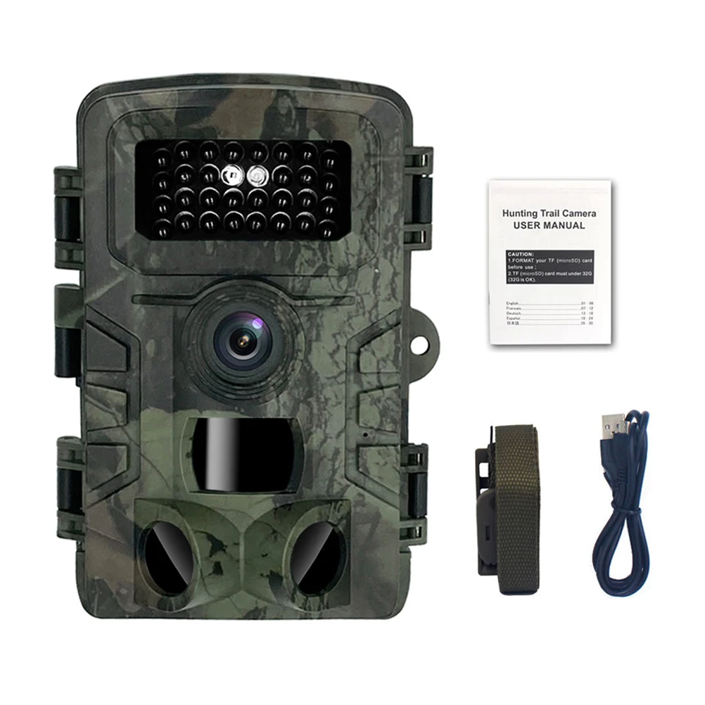 Hunting Camera w 3 Infrared S... Details about   Trail Game Camera 20MP 1080P with 32GB SD Card 