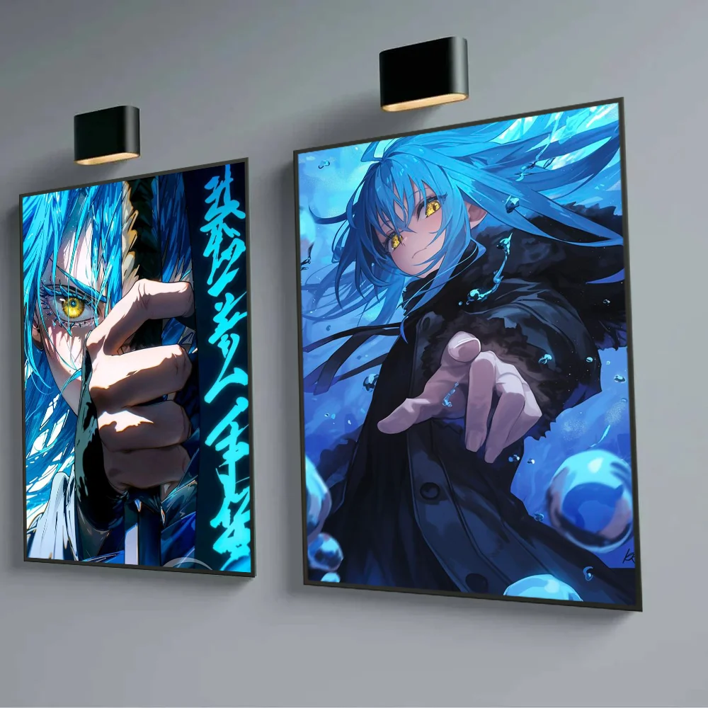 1PC That Time I Got Reincarnated As A Slime Rimuru Tempest Poster Prints Nordic Modern living room Home Decor