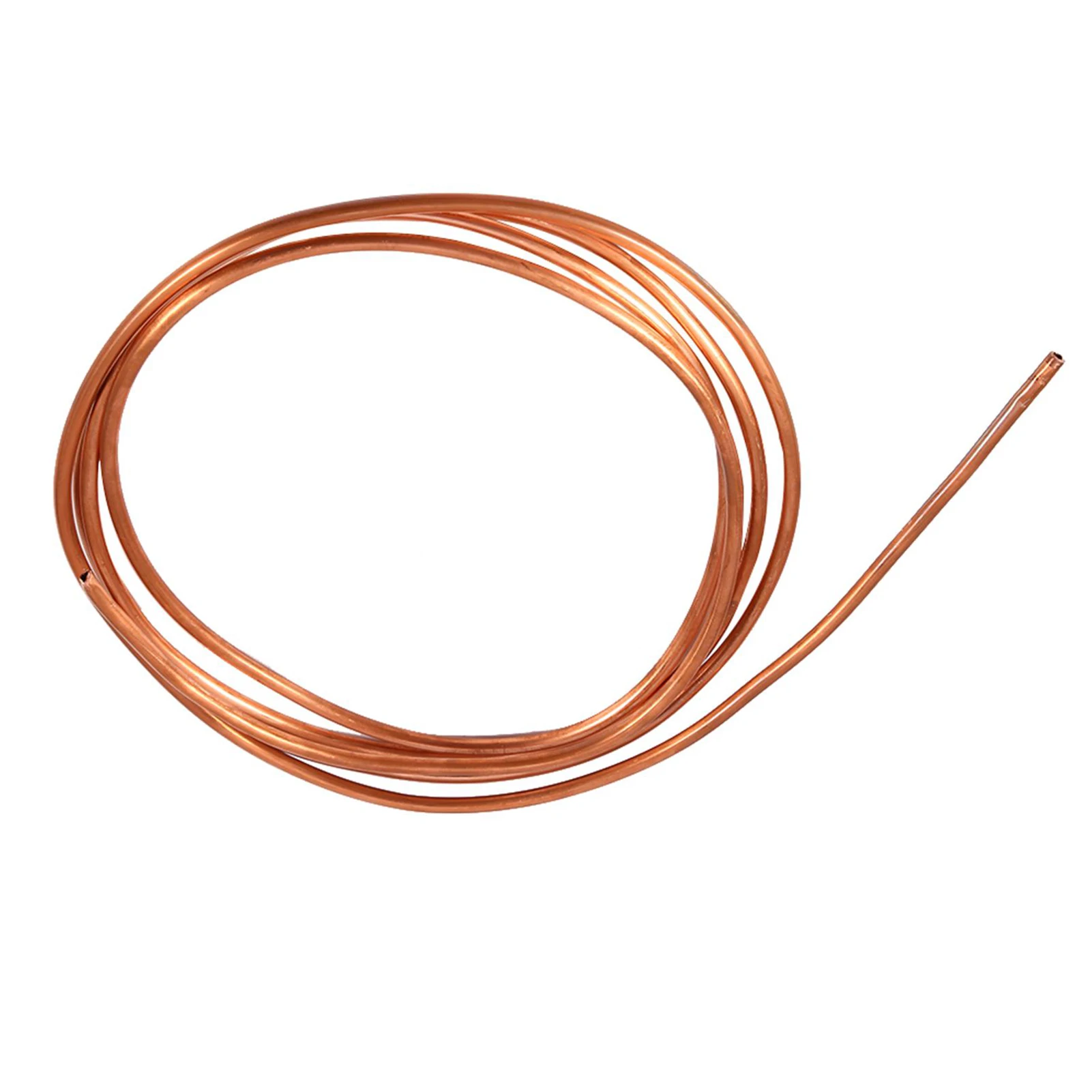 Copper Pipe Copper Round Tubing Soft Tube 2M Soft Tube Pipe OD 4mm x ID 3mm for Refrigeration Plumbing copper pipe