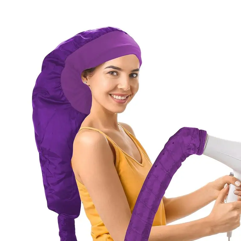 Portable Soft Hair Perm Dryer Nursing Cap Heating Warm Air Drying Treatment Caps Women Home Hairdressing Tool Supply