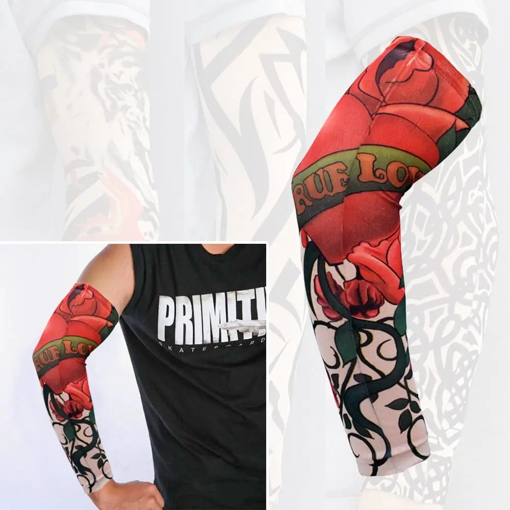Outdoor Sport Arm Sleeves cooling arm sleeves sun protection arm sleeves arm sleeves 1Pcs Summer Sun Protection Cooling