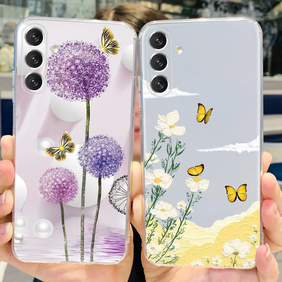 Cute Fashion Painted Soft Silicone Phone Case - Stylish Bumper Cover