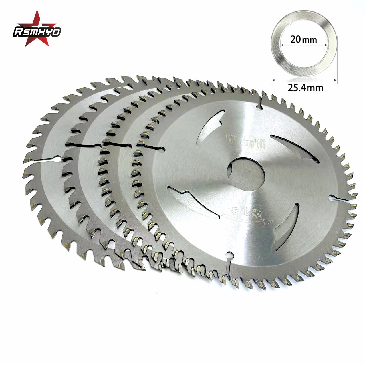 RSMXYO 1pc 150mm 40T/60T TCT Wood Circular Saw Blade Wood Cutting Disc