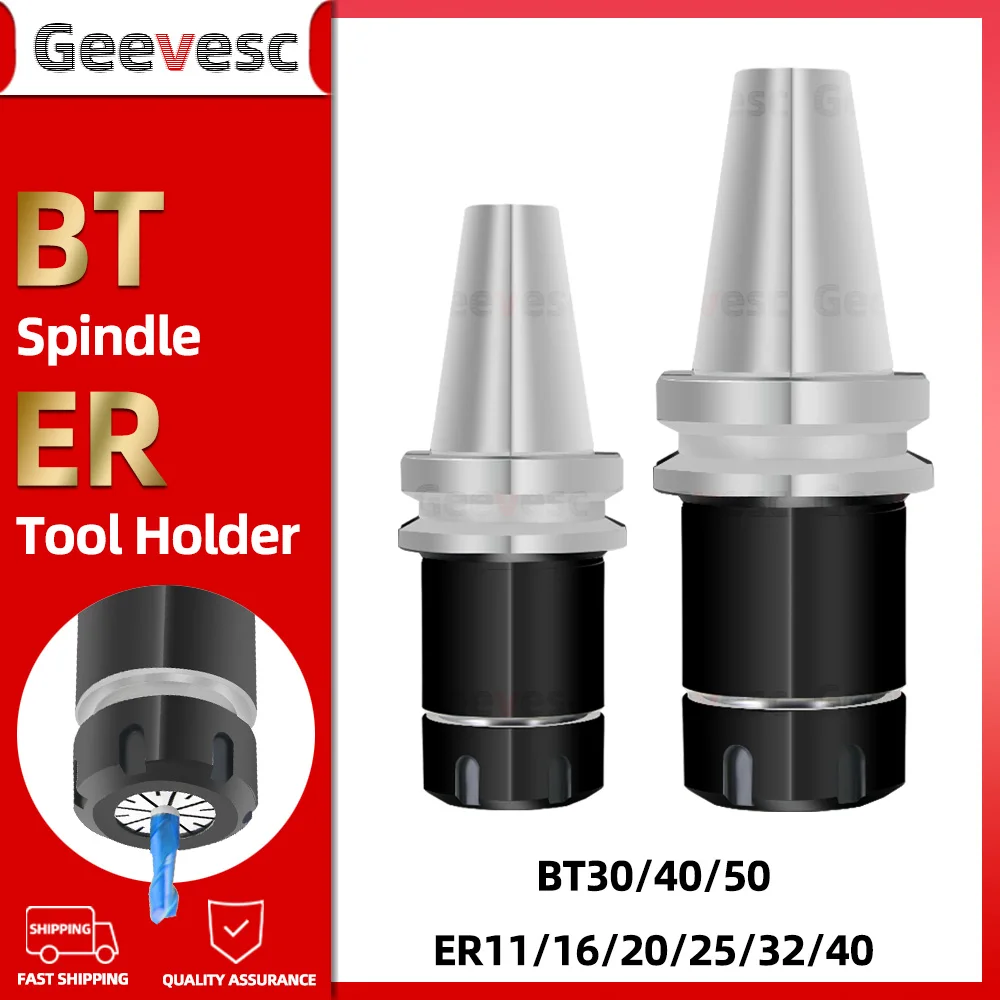 BT30 BT40 High Precision 0.001 ER Tool Holder ER11 ER16 ER20 ER25 ER32 Collet engraving machine Dynamically balanced tool holder