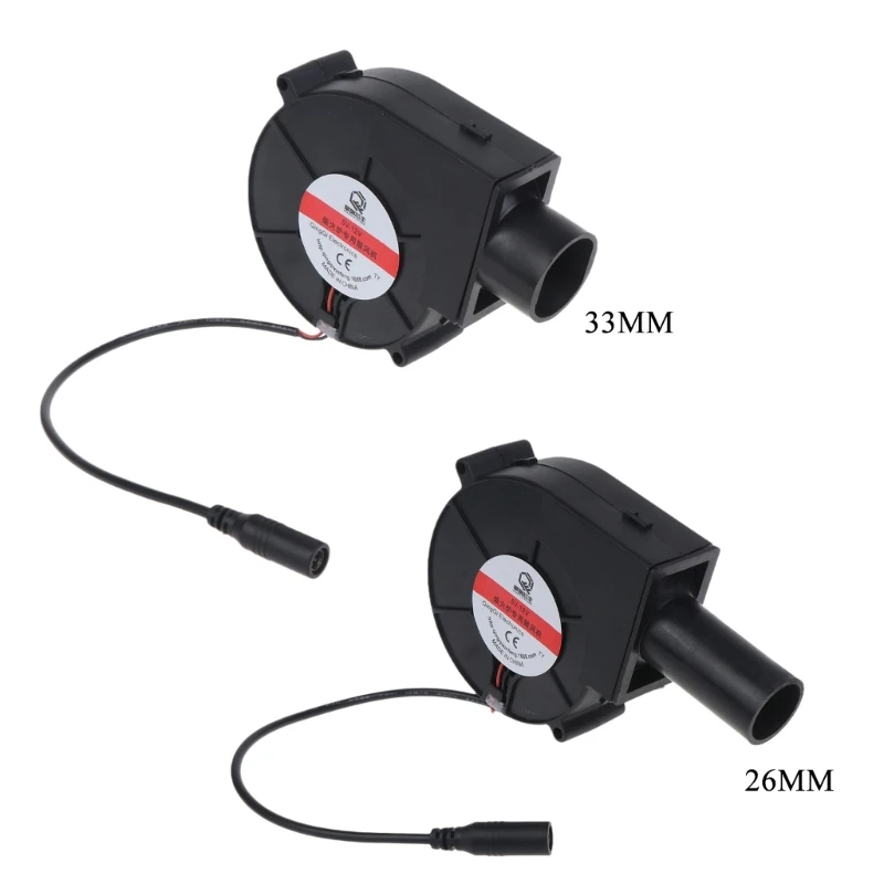 

9733 Smelting Metal Fan Air Blower 5100RPM BBQ Fan with Air Duct 2.7CM/1.06in Dropship