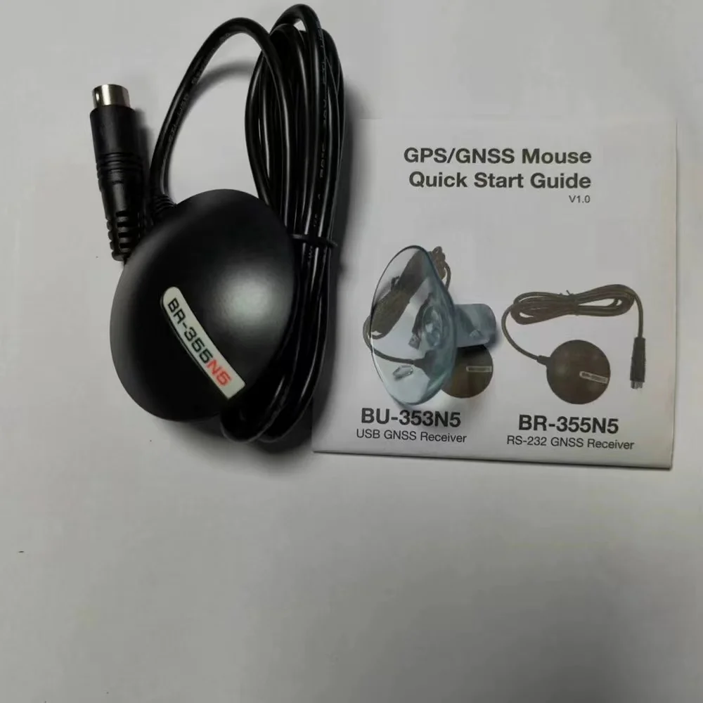 GlobalSat BR-353N5 PS2 GPS GNSS Receiver Satellites Navigation Position Enhancer MediaTek GLONASS BDS QZS SBAS