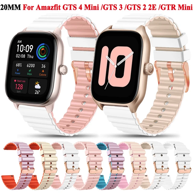 Correa acero inoxidable Amazfit GTS 2 (rosa) 