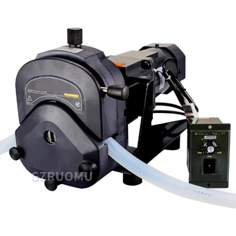 353Y Peristaltic Pump Easy Install with Step Motor 220V 120W , 12L/min High Accuracy/Precision, High Flow Rate large flow rate peristaltic pump head kz25 with top quality