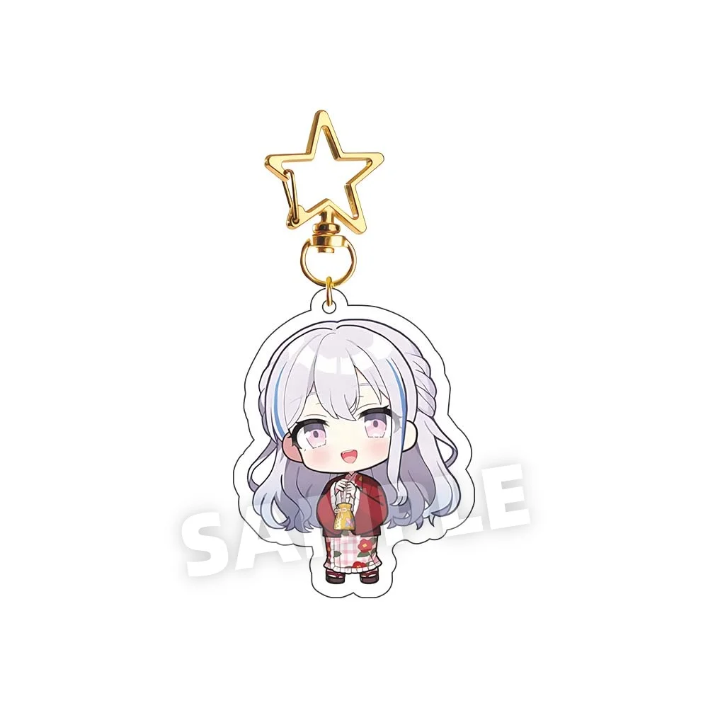 Anime Character Acrylic Keychain - BanG Dream! MewType Collection