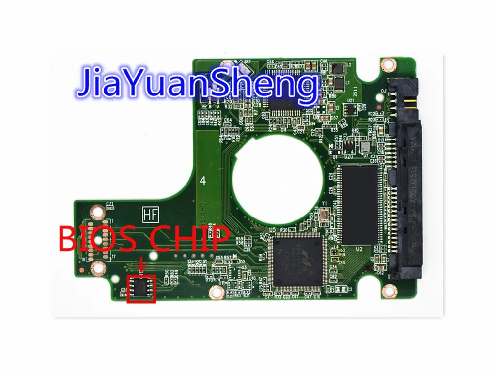 Wd5000Bpkt , Wd5000Btkt , Wd7500Bpkt / Hdd Pcb/Scheda Logica/2060-771629-006 Rev A , 2060-771629-006 Rev P1 2060 771629 006