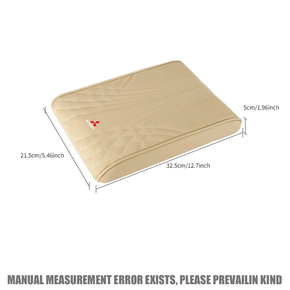 미쓰비시 스페이스 스타 Asx 크로스 파제로 랜서 9 아웃랜더 Xl 이클립스용 자동차 팔걸이 매트 중앙 팔걸이 패드 보호 쿠션