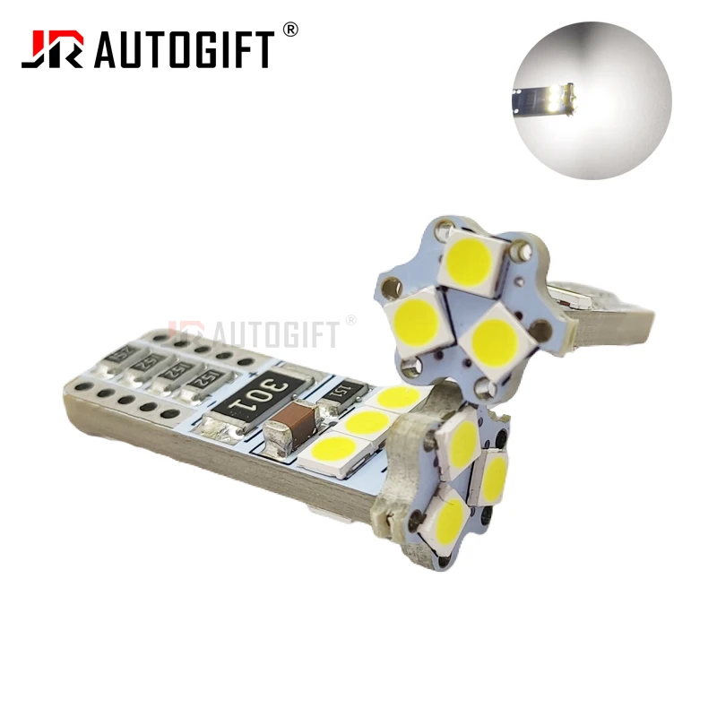 

10 шт., суперъяркие автомобильные лампы W5W T10, 194 SMD, 12 В, 5 Вт