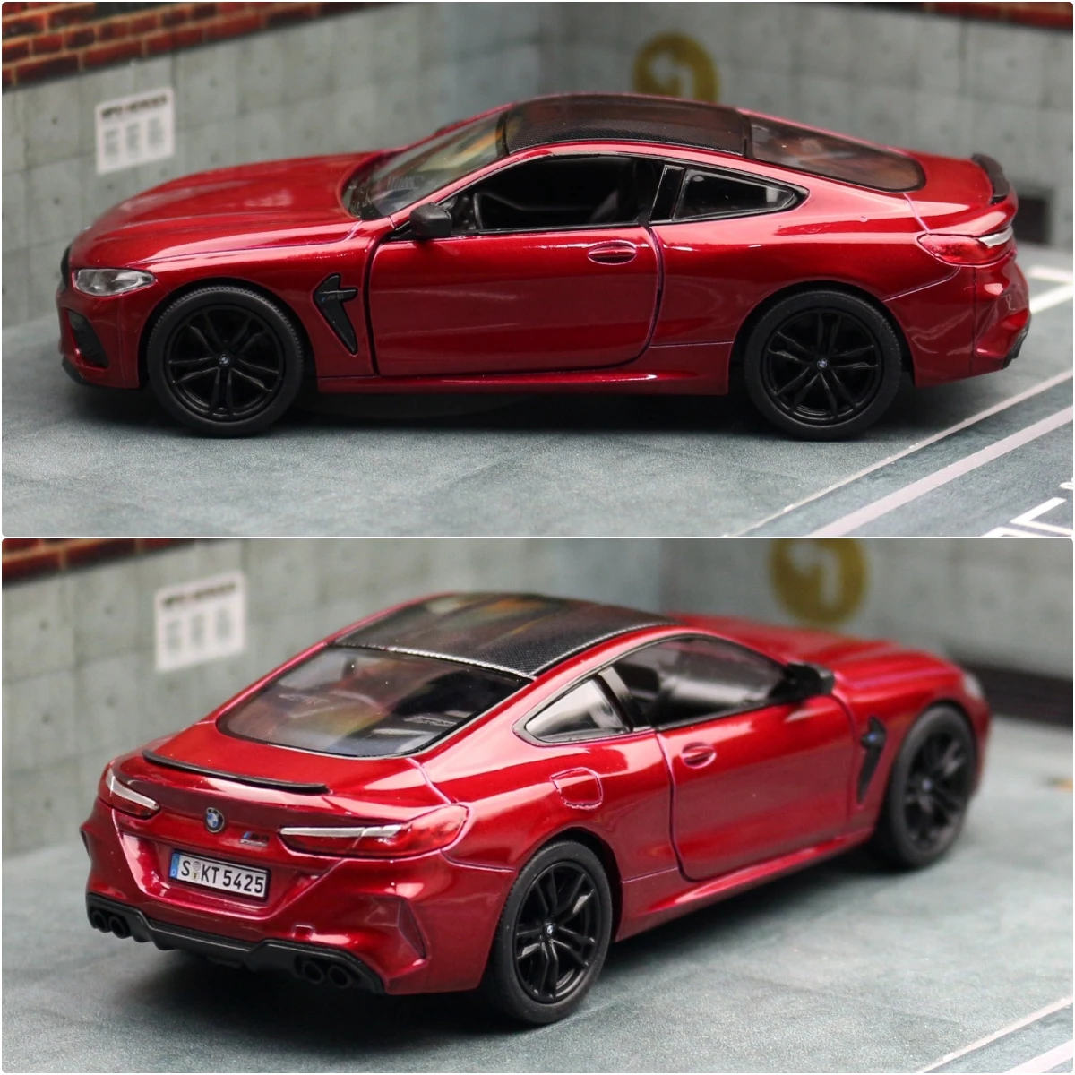 Kinsmart 1:38 Diecast BMW X6 SUV Model Toy Car – Red – KT5336D
