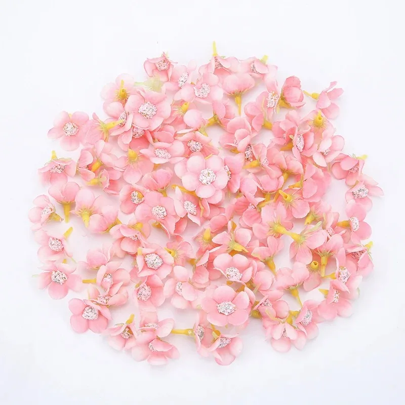50/100pcs Seide künstlichen Gänseblümchen Blumen kopf für Blumen wand Pflanze Hochzeit zu Hause Raum dekoration DIY Girlande Valentinstag Geschenke – Detail 12