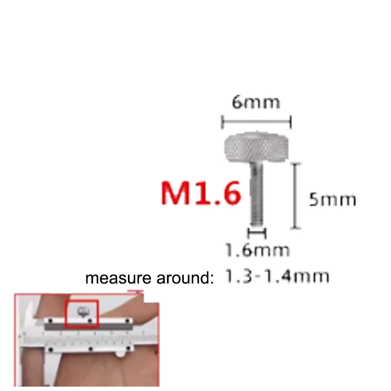 Viti Zigrinate M2,5 X 8-10 - Testa Piatta Per Bloccaggio Calibri E Applicazioni Meccaniche - Foto 4
