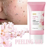 60g Face Exfoliating Gel - Whitening Moisturizer Repair Facial Scrub Cleanser Acne & Blackhead Treatment Remove Skin Care Cream 1