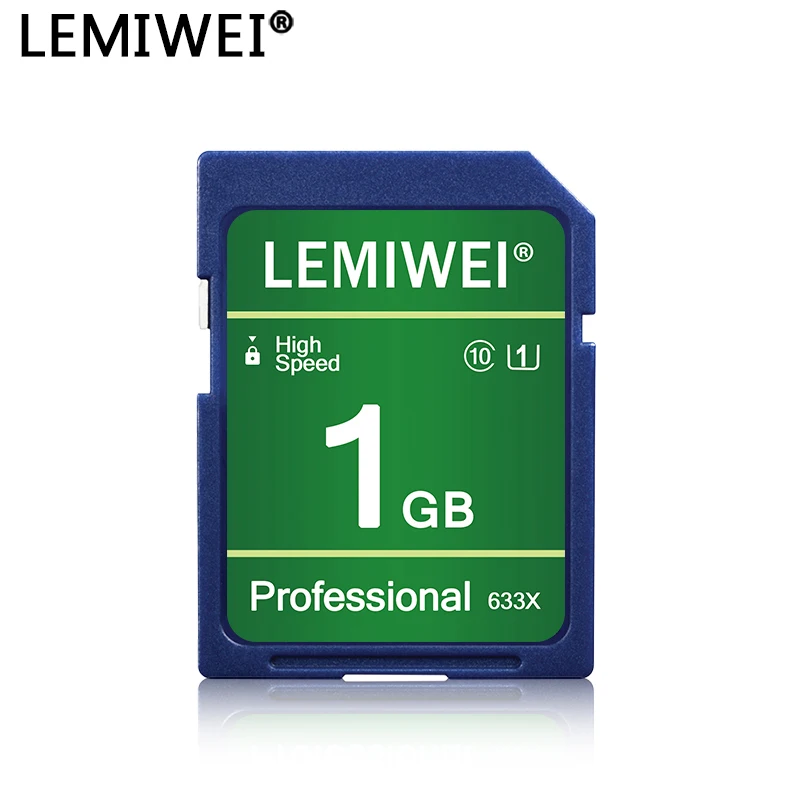 LEMIWEI ī޶  ī, 256MB 512MB SD ī, 1GB 2GB   633X SD ī, Ŭ 10 U1 UHS-I ޸ ī