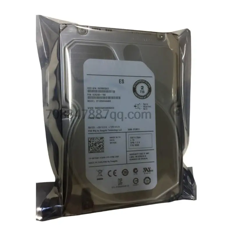 

original 100% authentique ST32000444SS 2T 3.5 7.2K SAS 0R755K