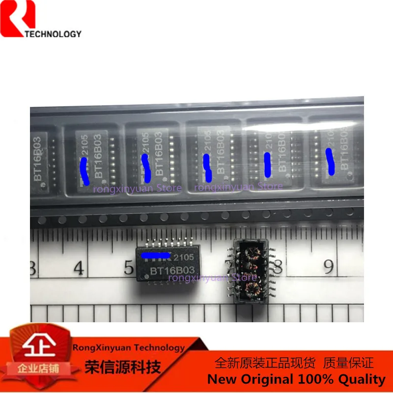 

5-10pcs/lot BT16B03-T2 BT16B03 100 Base-T single port transformer Module 100% New original