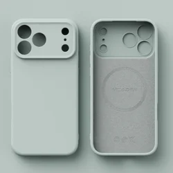 Enhanced Shockproof TPU Case with Wireless Charging and Camera Protection - iPhone 17 Pro (Yunqingse)