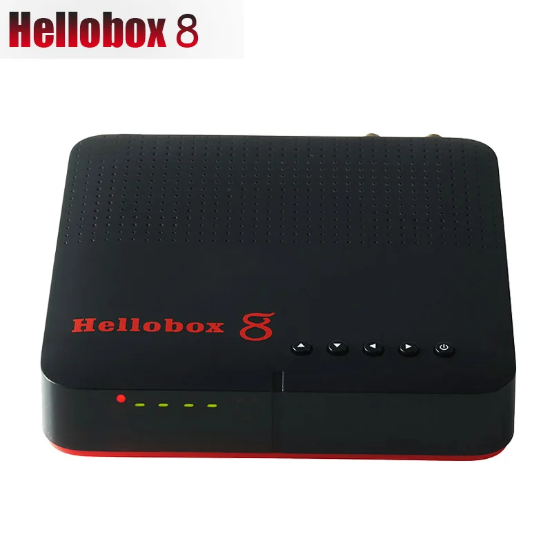 New Hellobox 8 receiver satellite DVB-T2 DVB S2 Combo TV Box Tuner Support Play On Phone Satellite Receiver S2X H.265 |