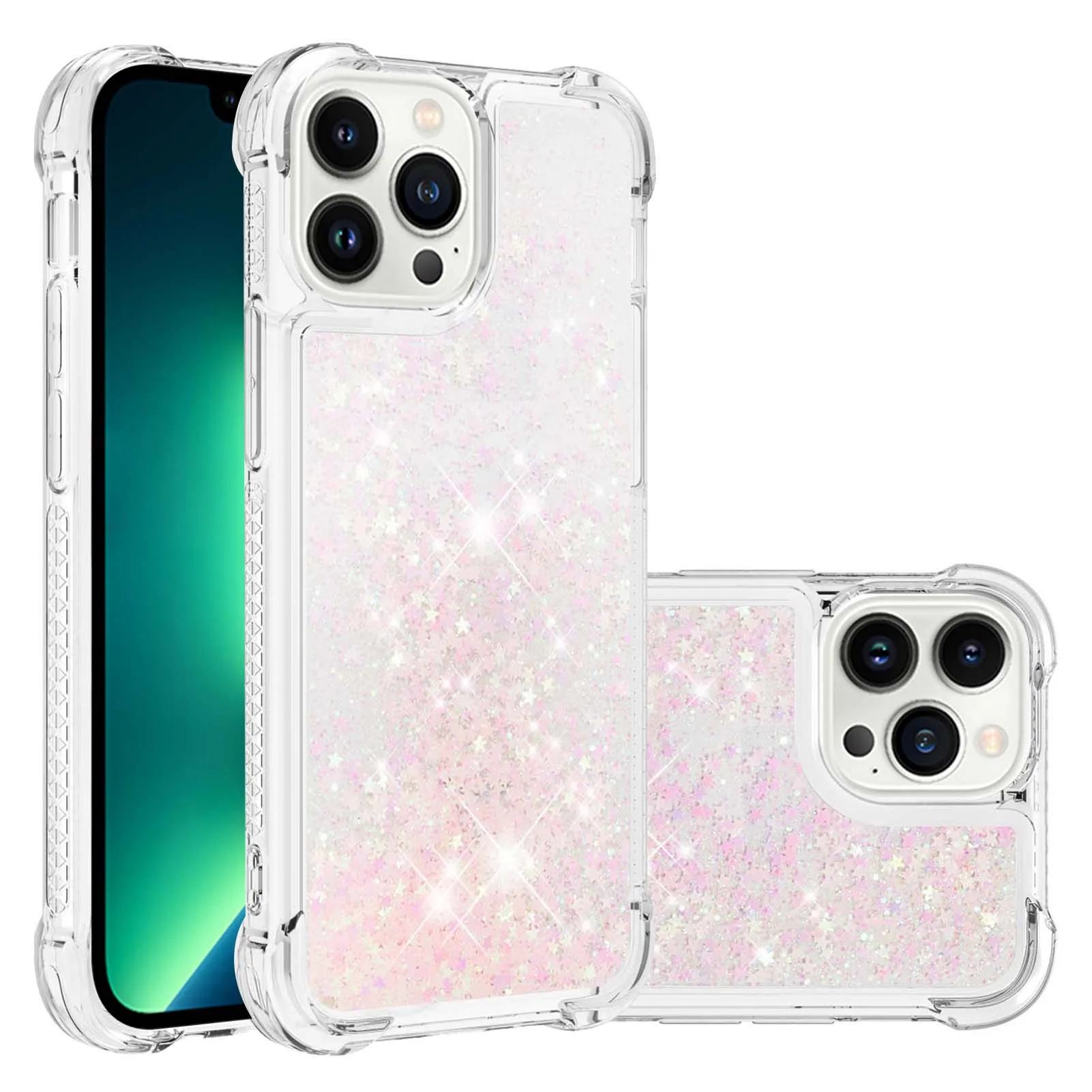 Glitter Dynamic Liquid Quicksand Phone Case
