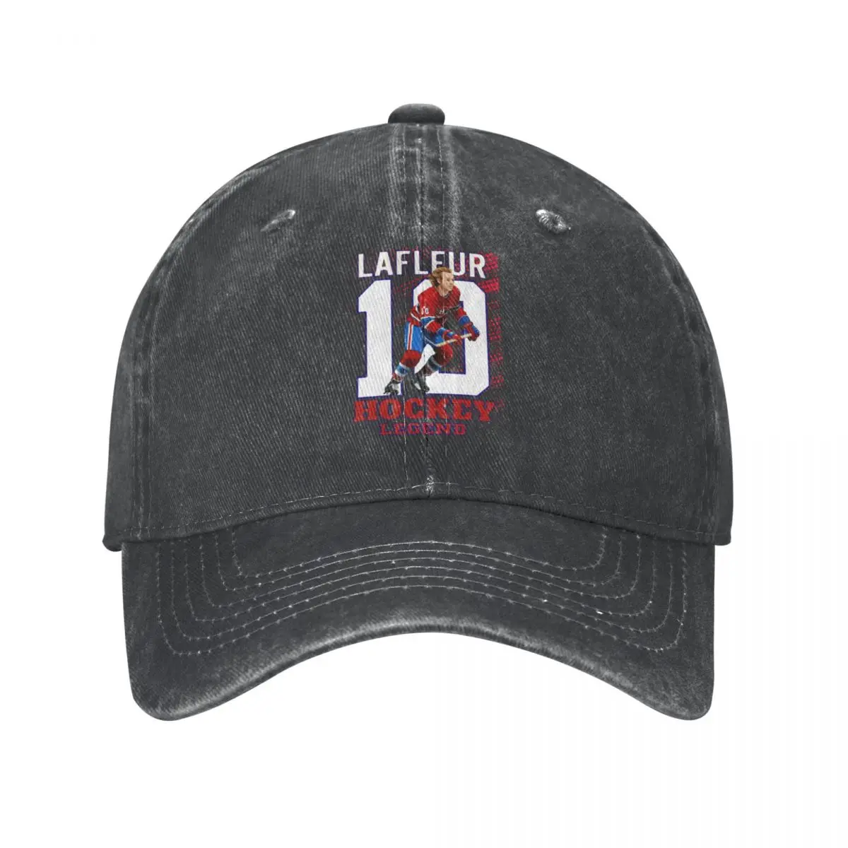 

Guy Lafleur 10 Canadian Hockey Legend Cowboy Hat Caps beach hat hiking hat fishing hat Man Cap Women'S