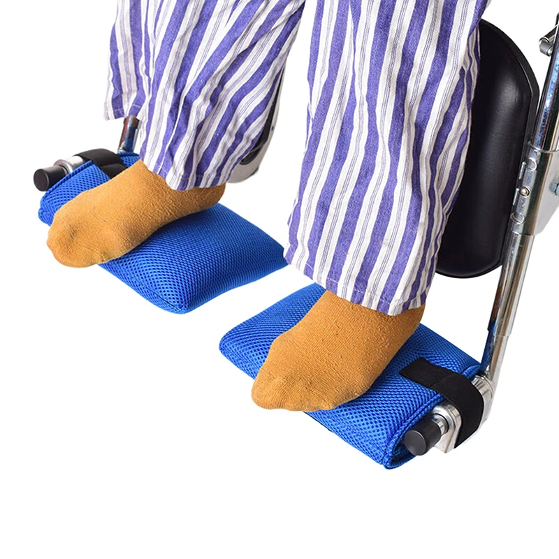 Wheelchair Footrest Pads Footplate Protector Pad Leg Rest Cushion Foot Protection Pads For Preventing Foot Being Scratched