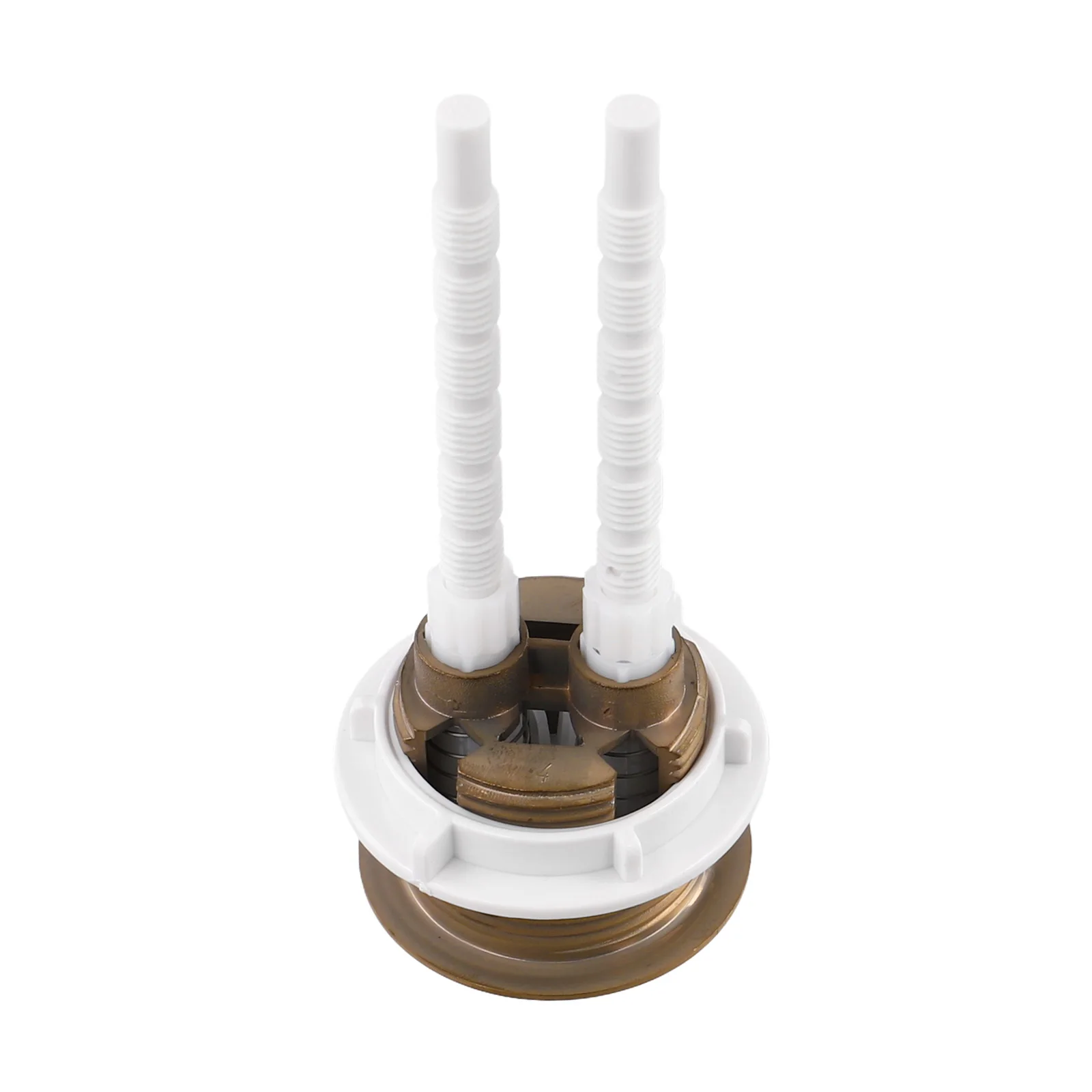 Toilet Flush Button 1pcs 38mm Brushed Brass Gold Toilet Flush Cistern Button Close Coupled Toilet Push Button Flush Valve Dual Bathroom