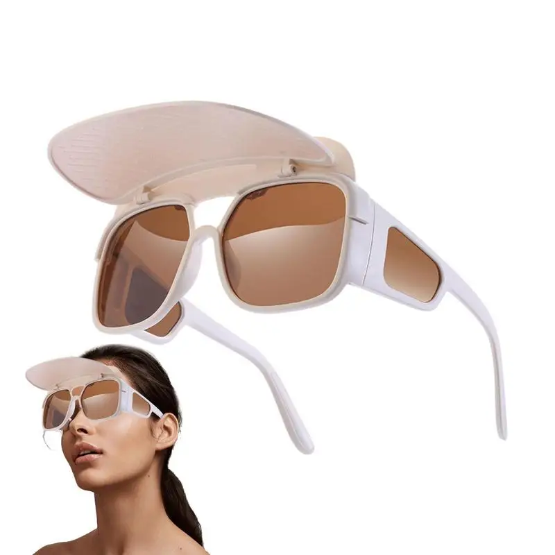 

Sunvisor Glasses Bike Sunglasses For Sun Protection Comfortable And Detachable Cycling Glasses Stable And Funny Sunglasses For
