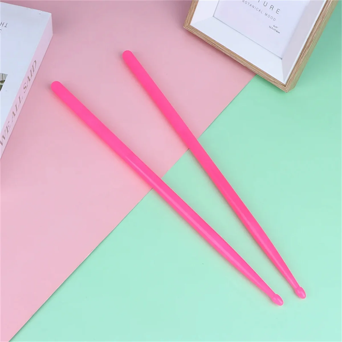 Miwayer leuchtender Drum Stick leuchten Drum Sticks1Paar in den dunklen Musik instrumenten Bühnen performance fluor zierende Drumsticks – Detail 22