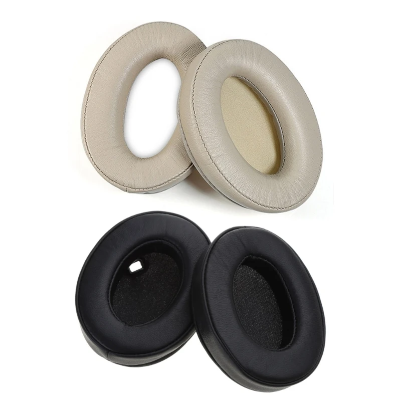 

PU Leather Ear Pads Pillow Ear Cushions Cover Cups Earmuffs Replacement for So-ny WH-1000XM4 Headset