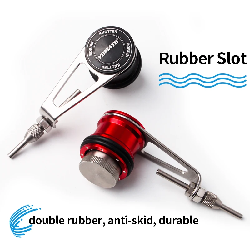 Ruke New Fishing Bobbin Knot Accessorry Fishing Line PR Knotter Fishing Tool FishingKnot Winder Machine Tackle Goods For Fishing